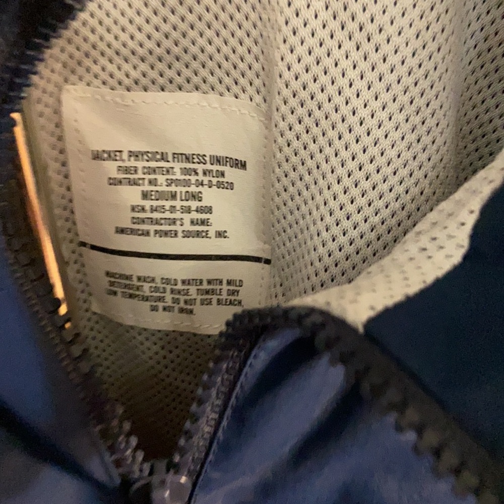 Air Force Physical Training Jacket Reflective - image 3